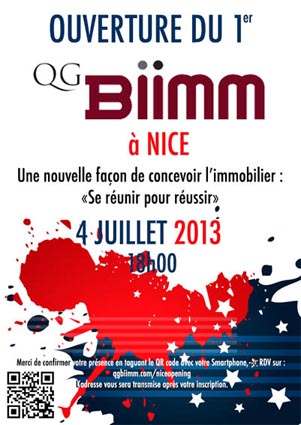 Ouverture du premier QG de la franchise Biim à Nice