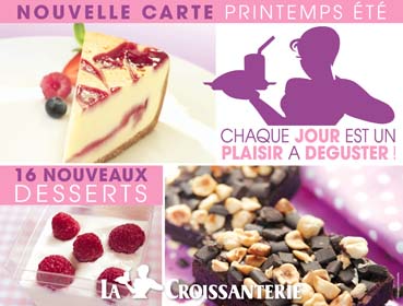 Franchise La Croissanterie Printemps Eté 2013 Franchise La Croissanterie Printemps Eté 2013