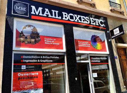 Franchise Mail Boxes Etc Villeurbanne 69