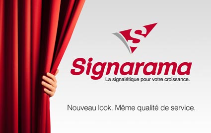 Franchise Signarama : Nouveau logo 
