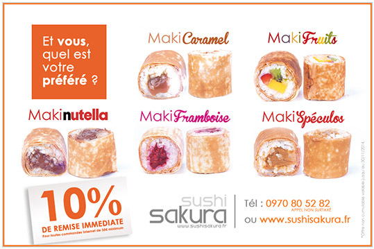 Franchise Sushi sakura