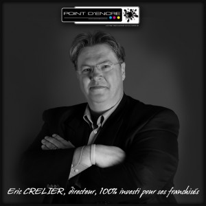 Eric Crelier fondateur de la franchise Point d