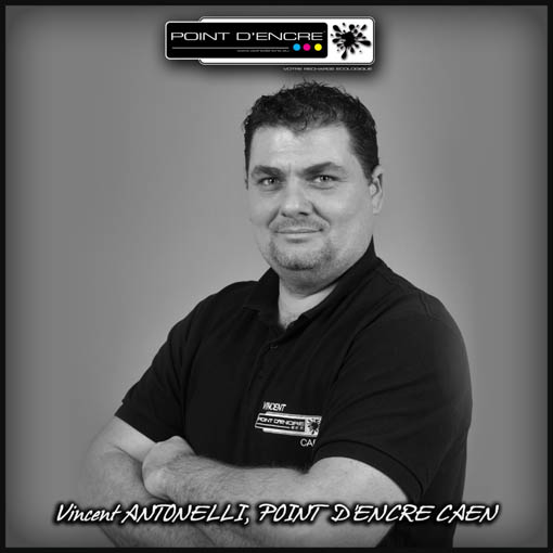 Vincent Antonelli franchisé Point d'Encre Vincent Antonelli franchisé Point d'Encre