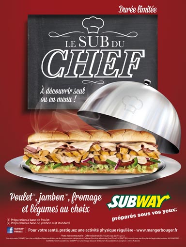 Les restaurants SUBWAY® lancent le 