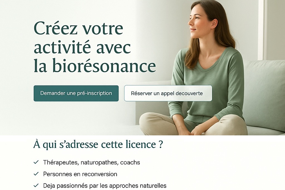Franchise Franchise Biorésonance Santé
