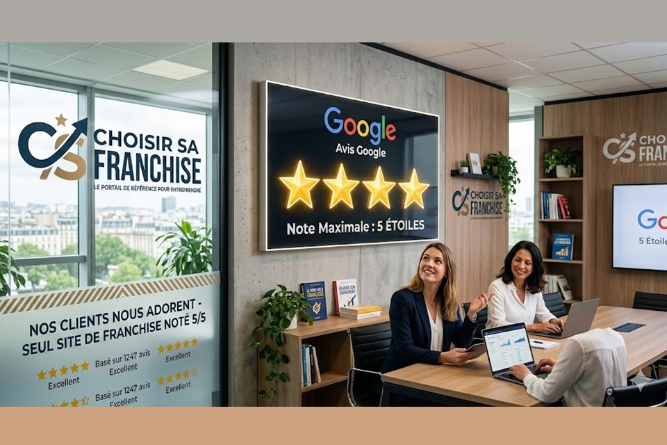 Pourquoi Choisir-sa-franchise.com est le seul portail 5 étoiles