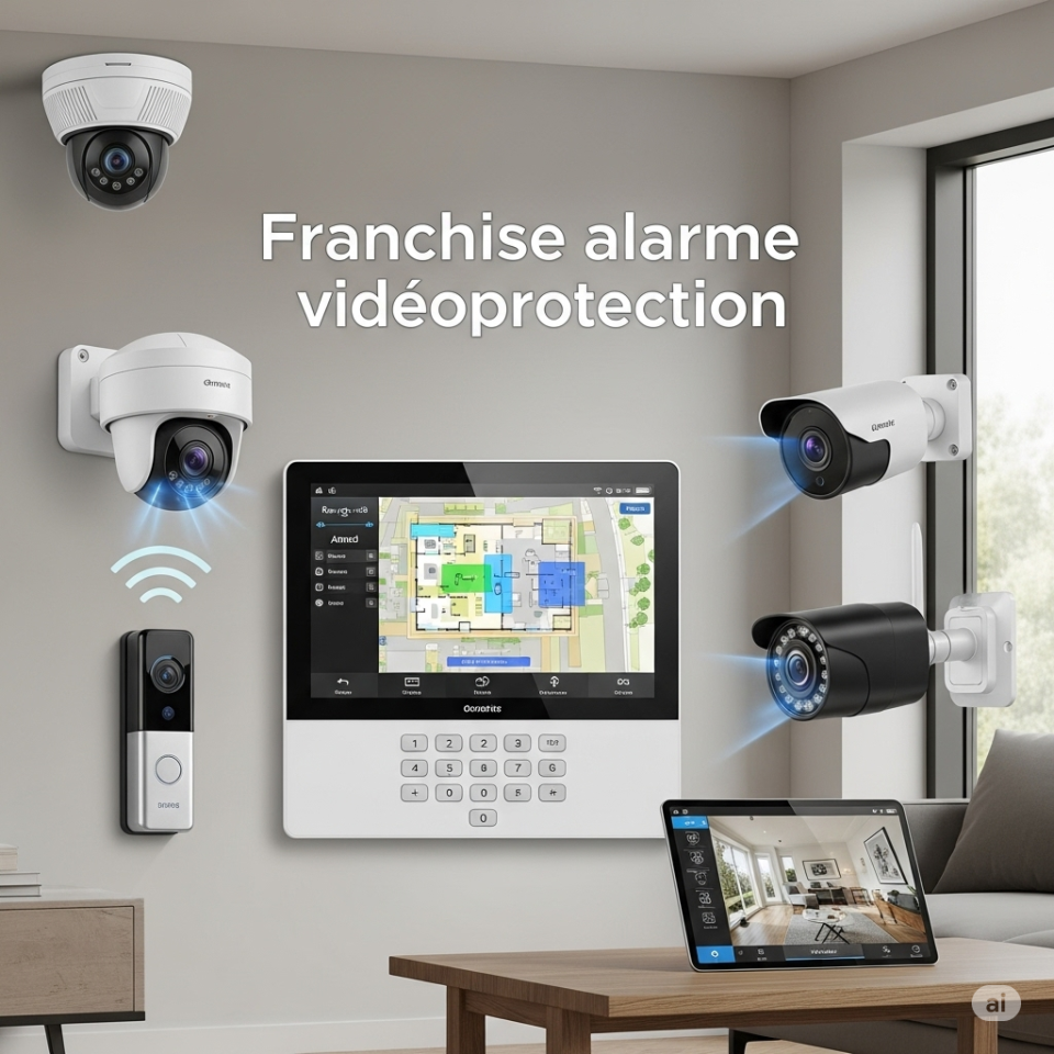 La franchise alarme videoprotection