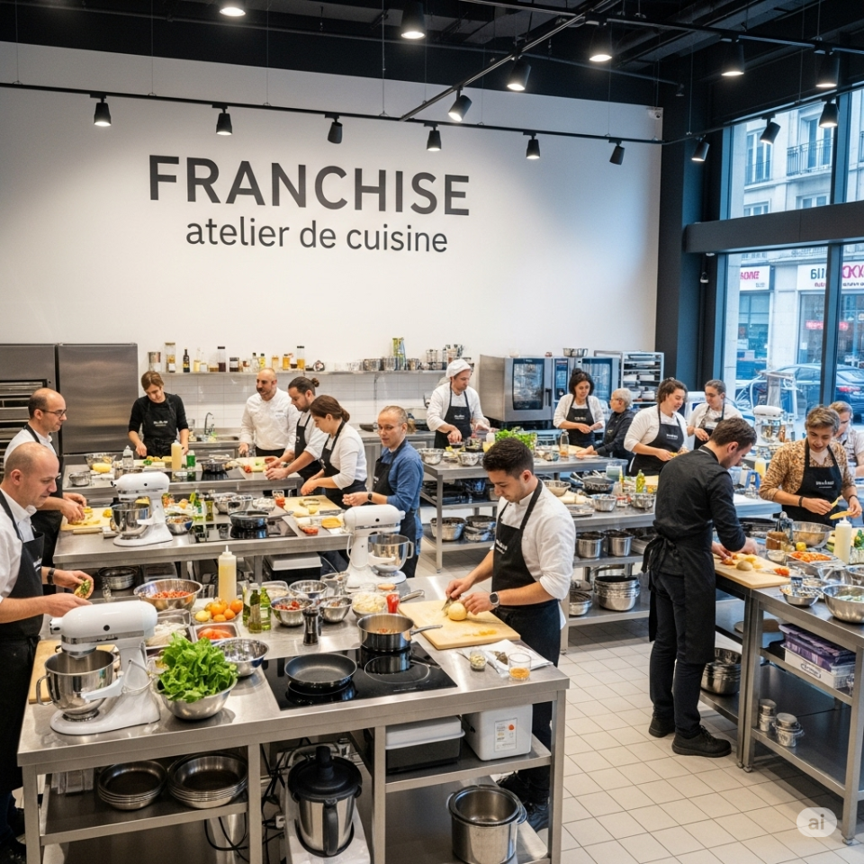 La franchise atelier de cuisine