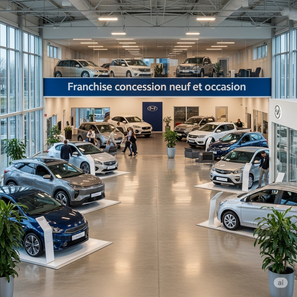 La franchise concession neuf occasion