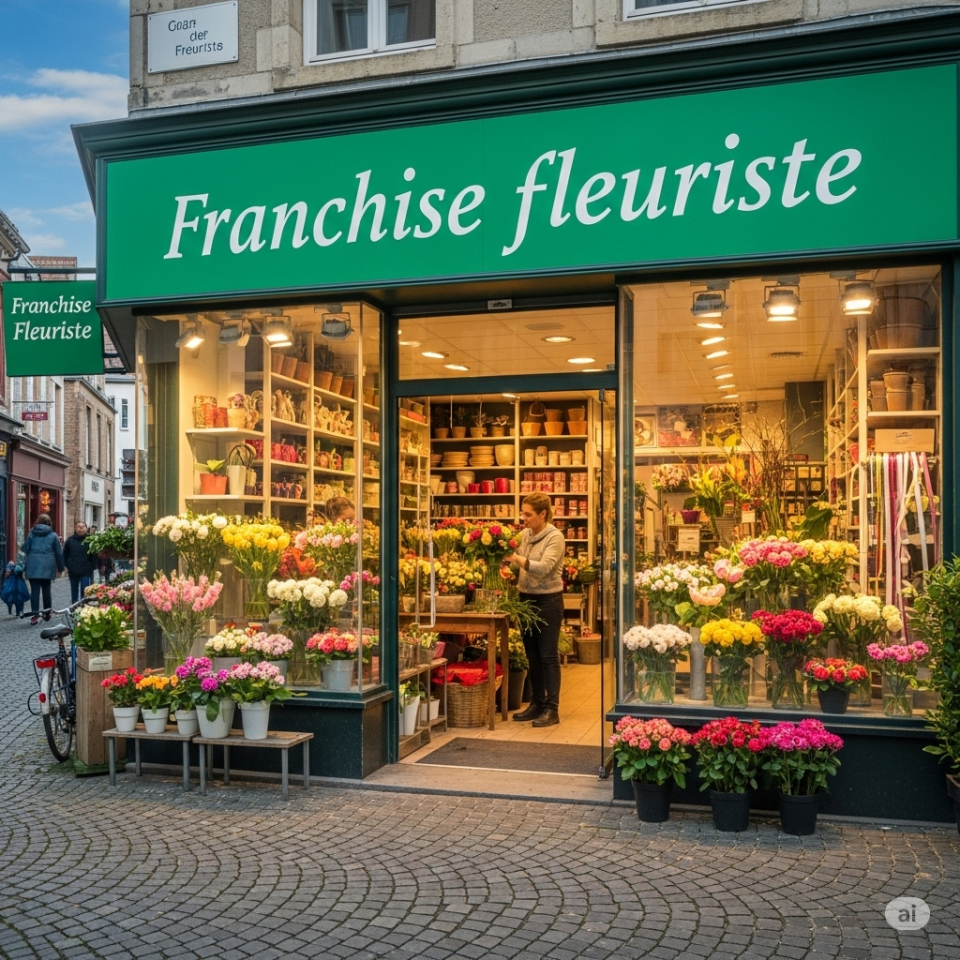 La franchise fleuriste