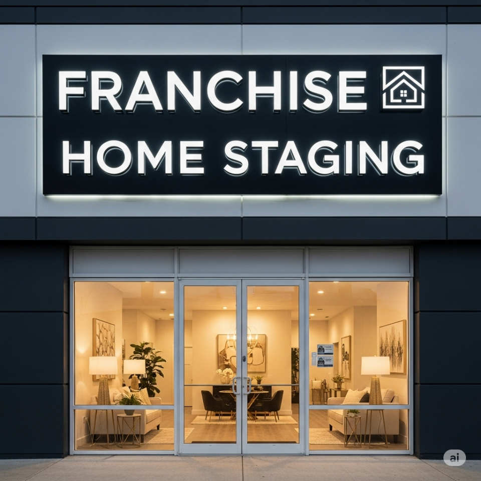 La franchise home staging