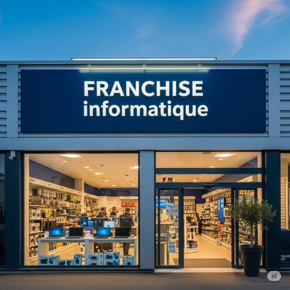 La franchise informatique