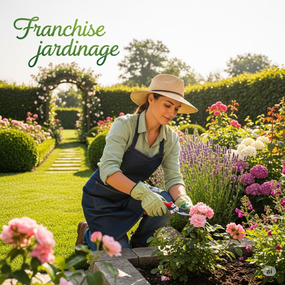 La franchise jardinage