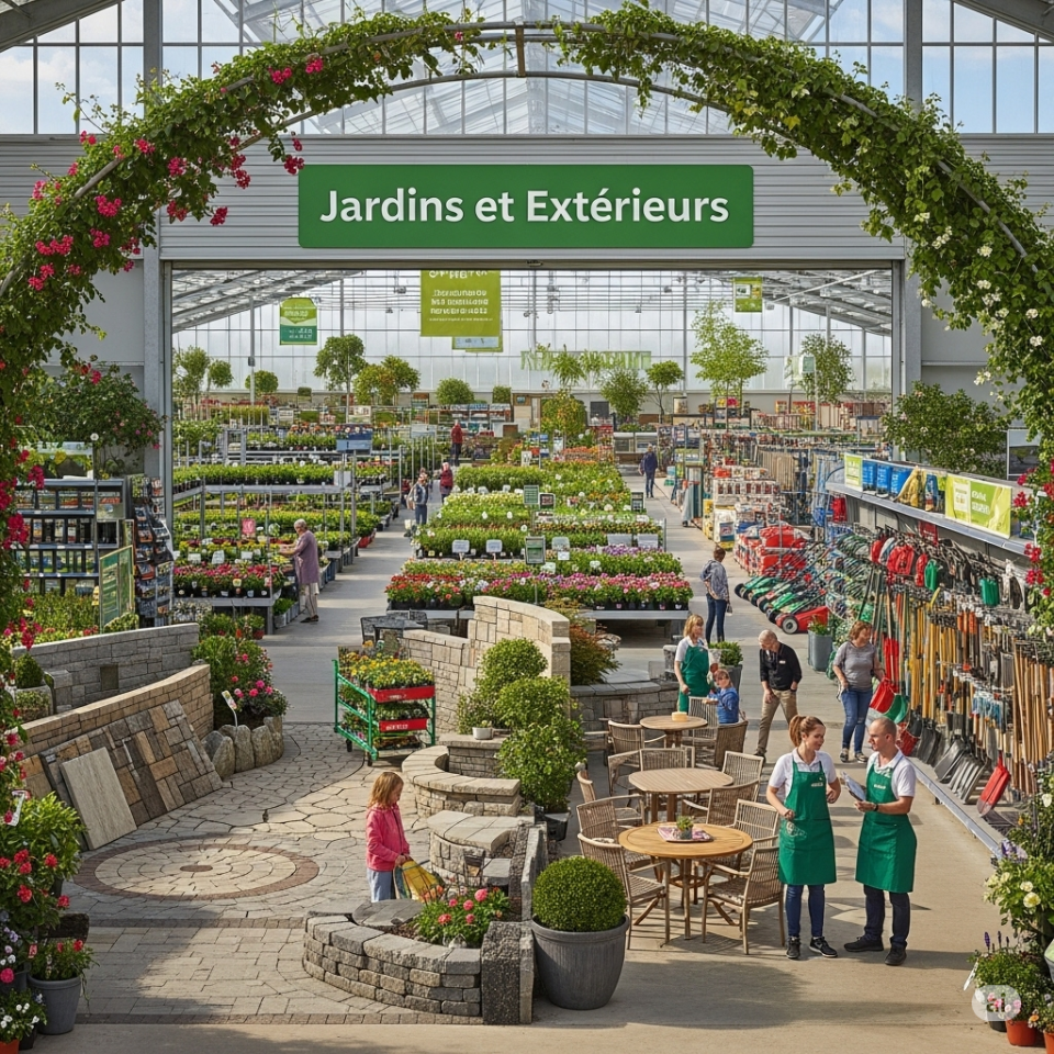 La franchise jardins et extérieurs