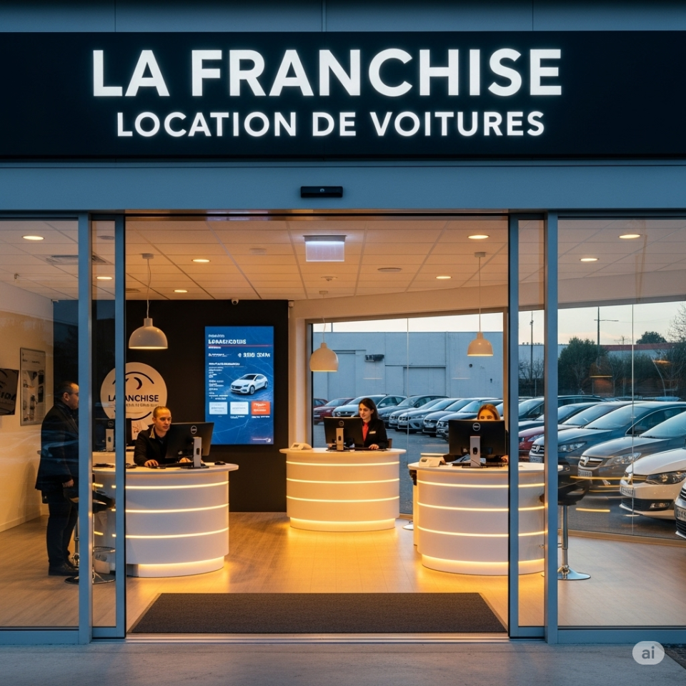 La franchise location de voitures