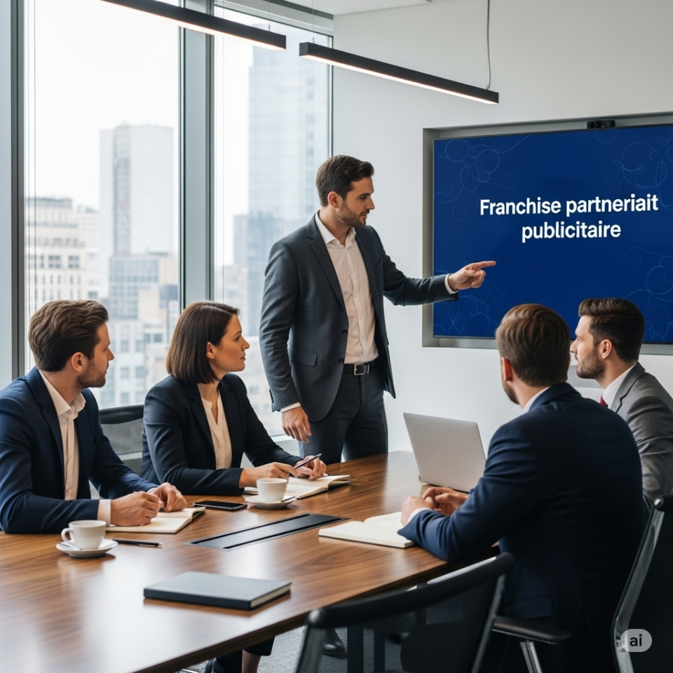 La franchise partenariat publicitaire