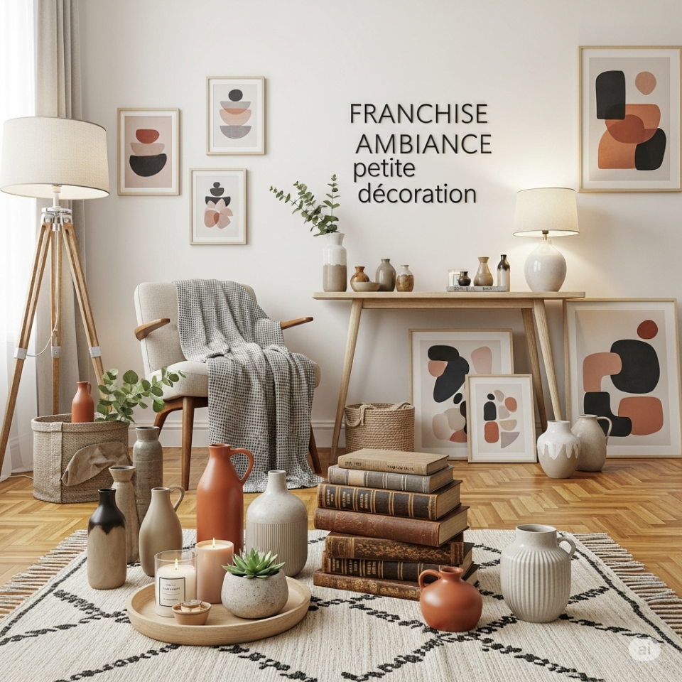 La franchise ambiance petite décoration