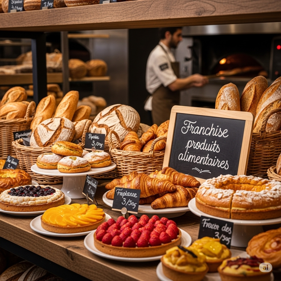 La franchise produits alimentaires