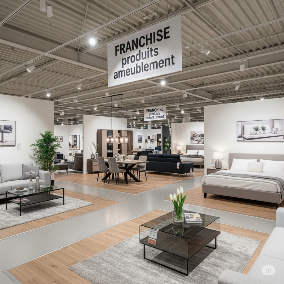La franchise produits ameublement