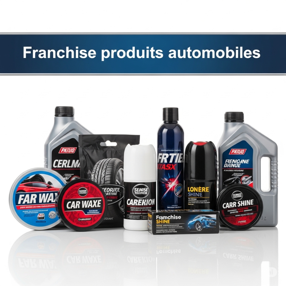 La franchise produits automobiles