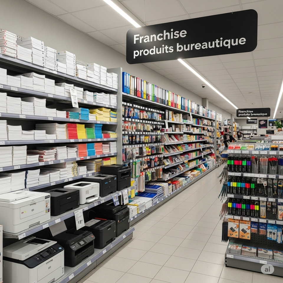 La franchise produits bureautique