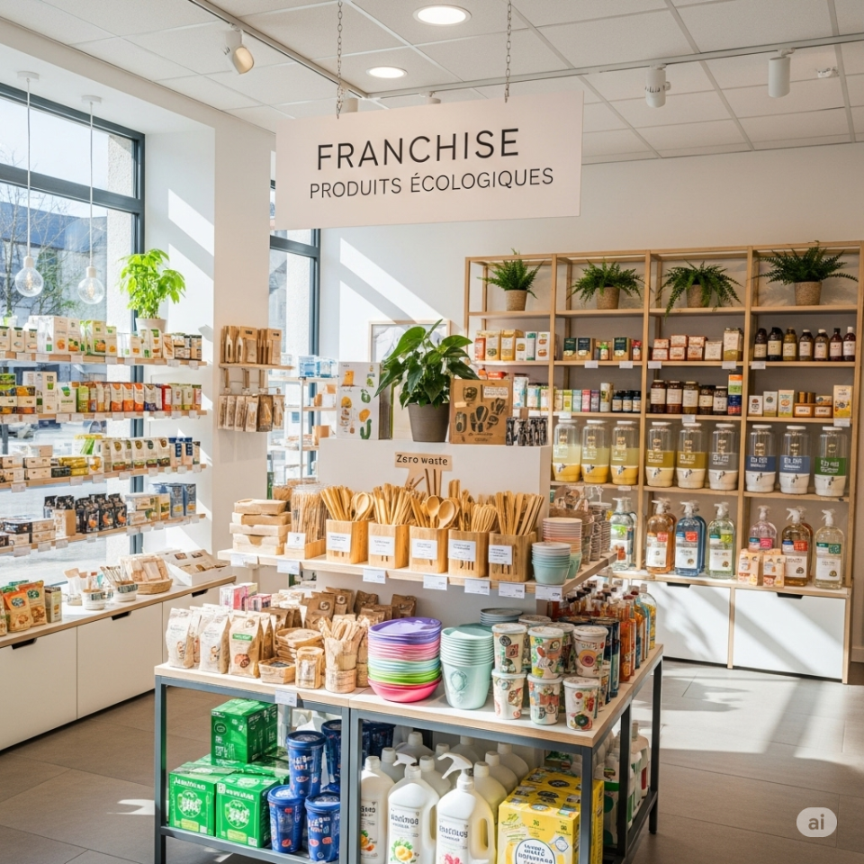 La franchise produits écologiques