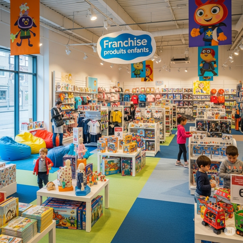 La franchise produits enfants