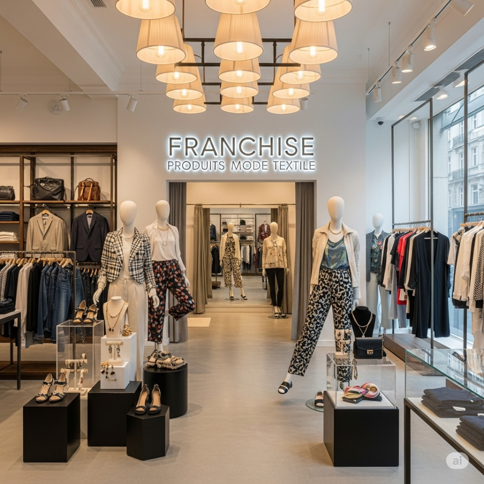 La franchise produits mode textile