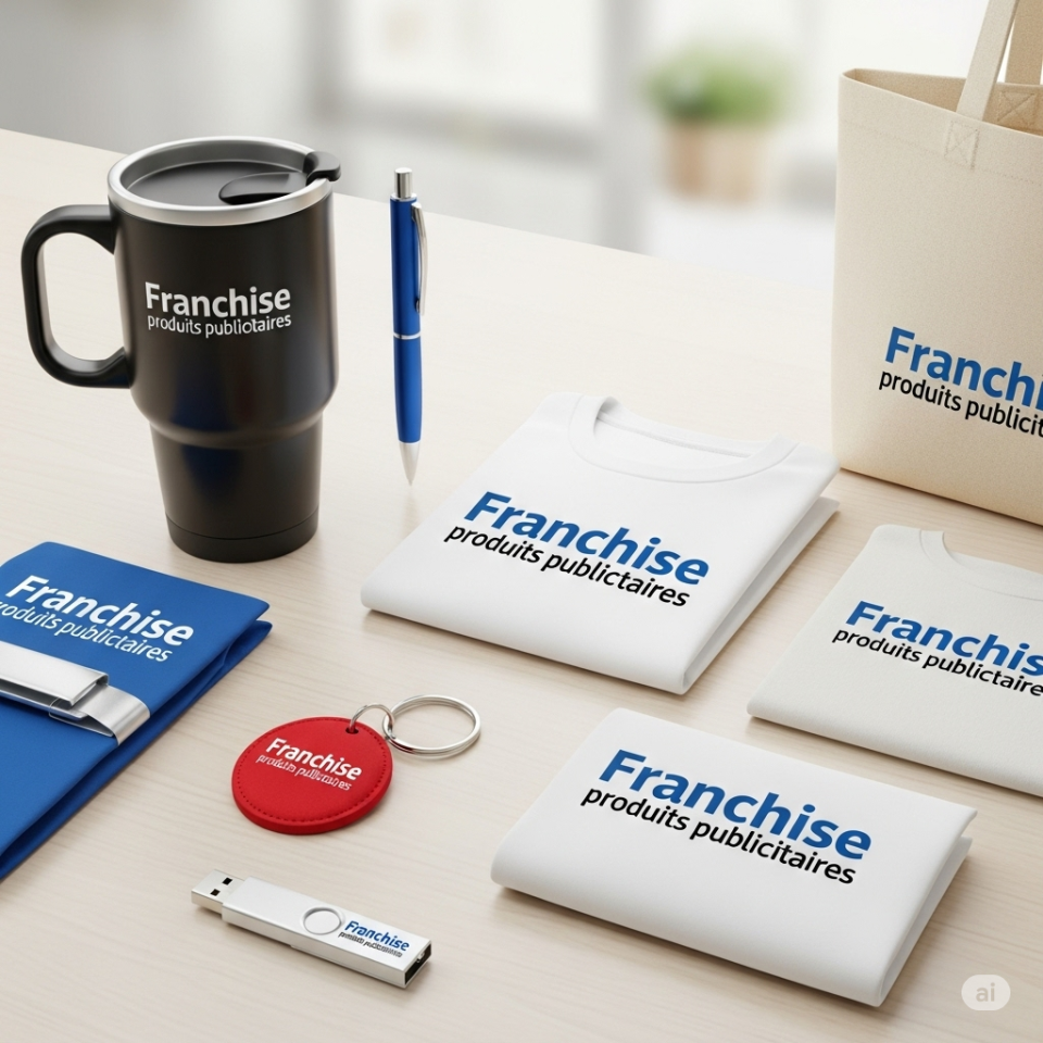 La franchise produits publicitaires