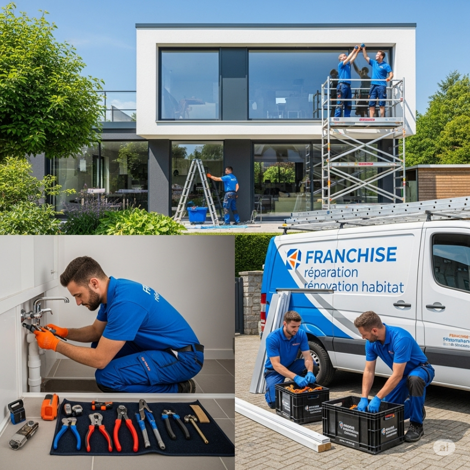 La franchise réparation et rénovation de l'habitat