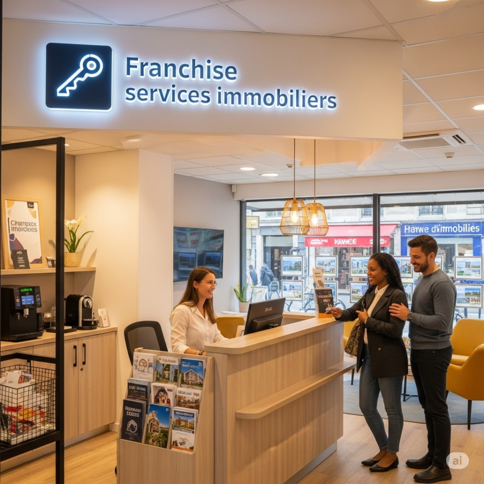 La franchise de services immobiliers