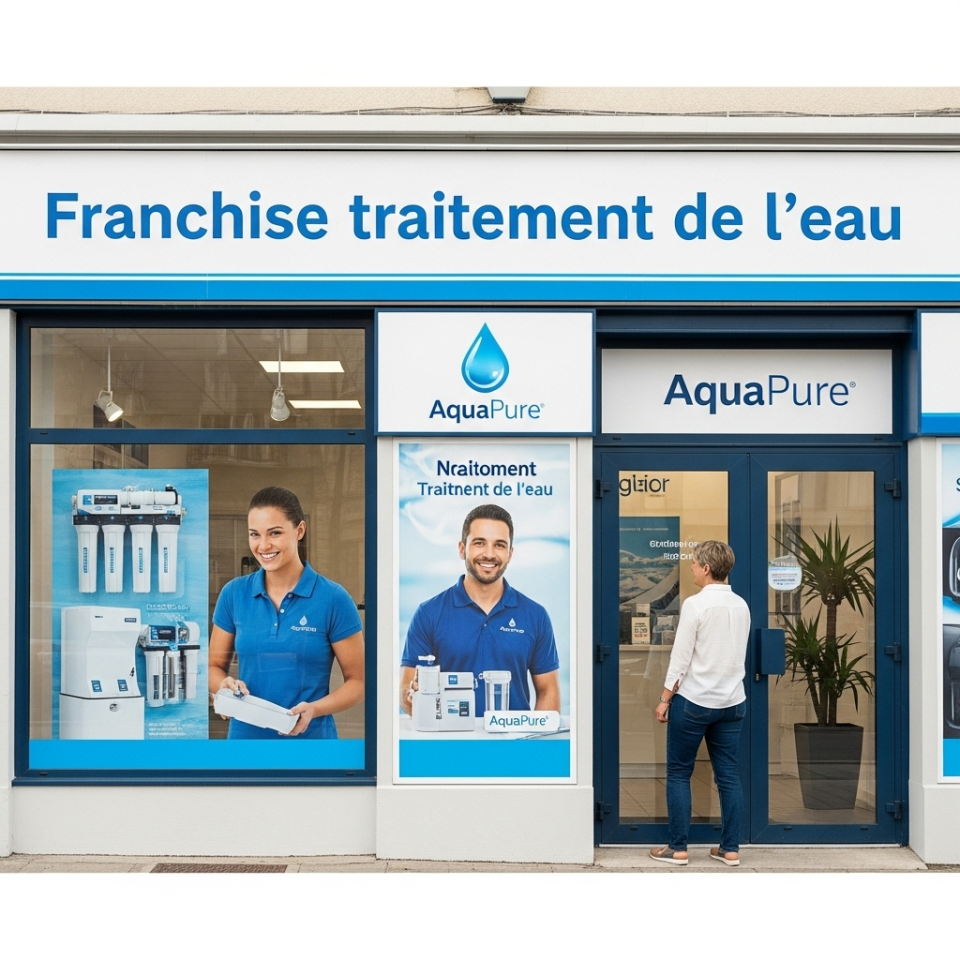 La franchise traitement de l'eau