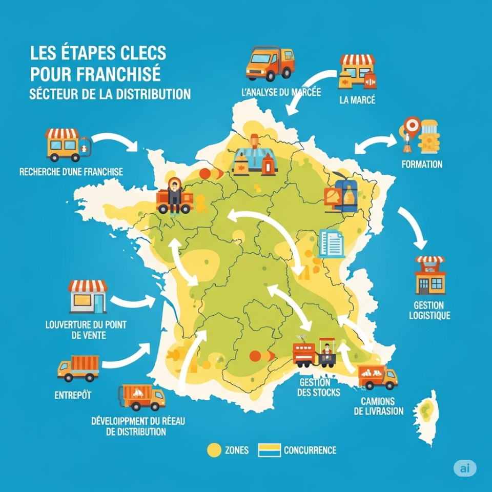 Quelles sont les meilleures franchises de distribution ?