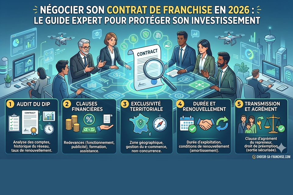 Négocier son contrat de franchise en 2026 : Le guide expert pour protéger son investissement