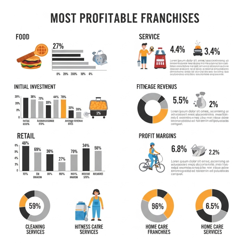 Les secteurs porteurs de franchises en 2025